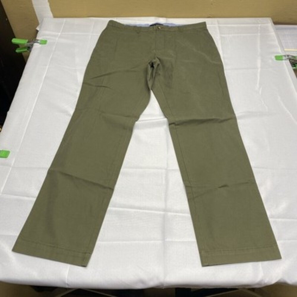 Tommy Hilfiger TH Chino Olive Green Custom Fit Pants! Size 36x34